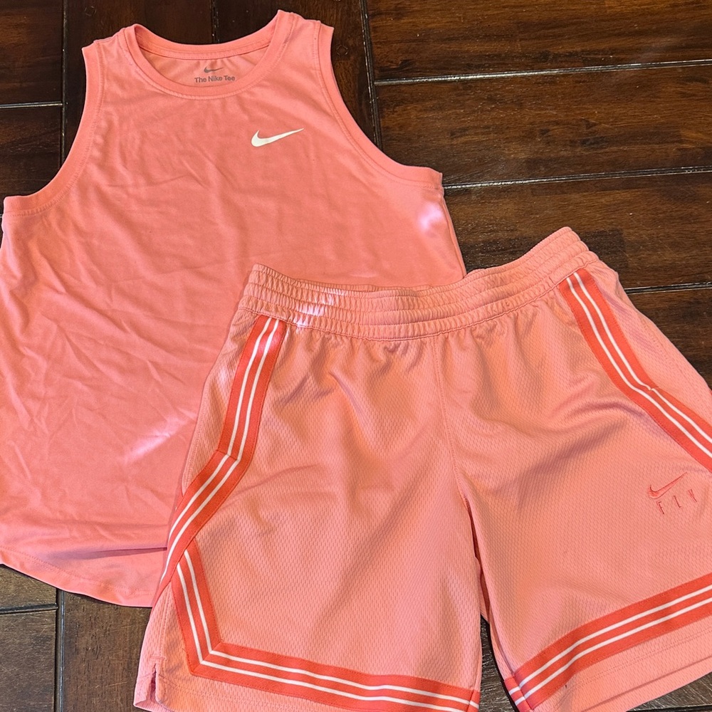 Nike Pink Dri-FIT Athletic Shorts